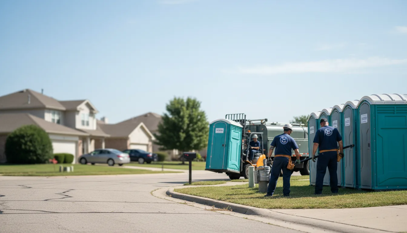 Porta Potty Rental in Harrisonville, PA near me